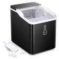 Black 26Lbs/24Hrs Portable Bullet Ice Maker with Ice Scoop/Basket L589895