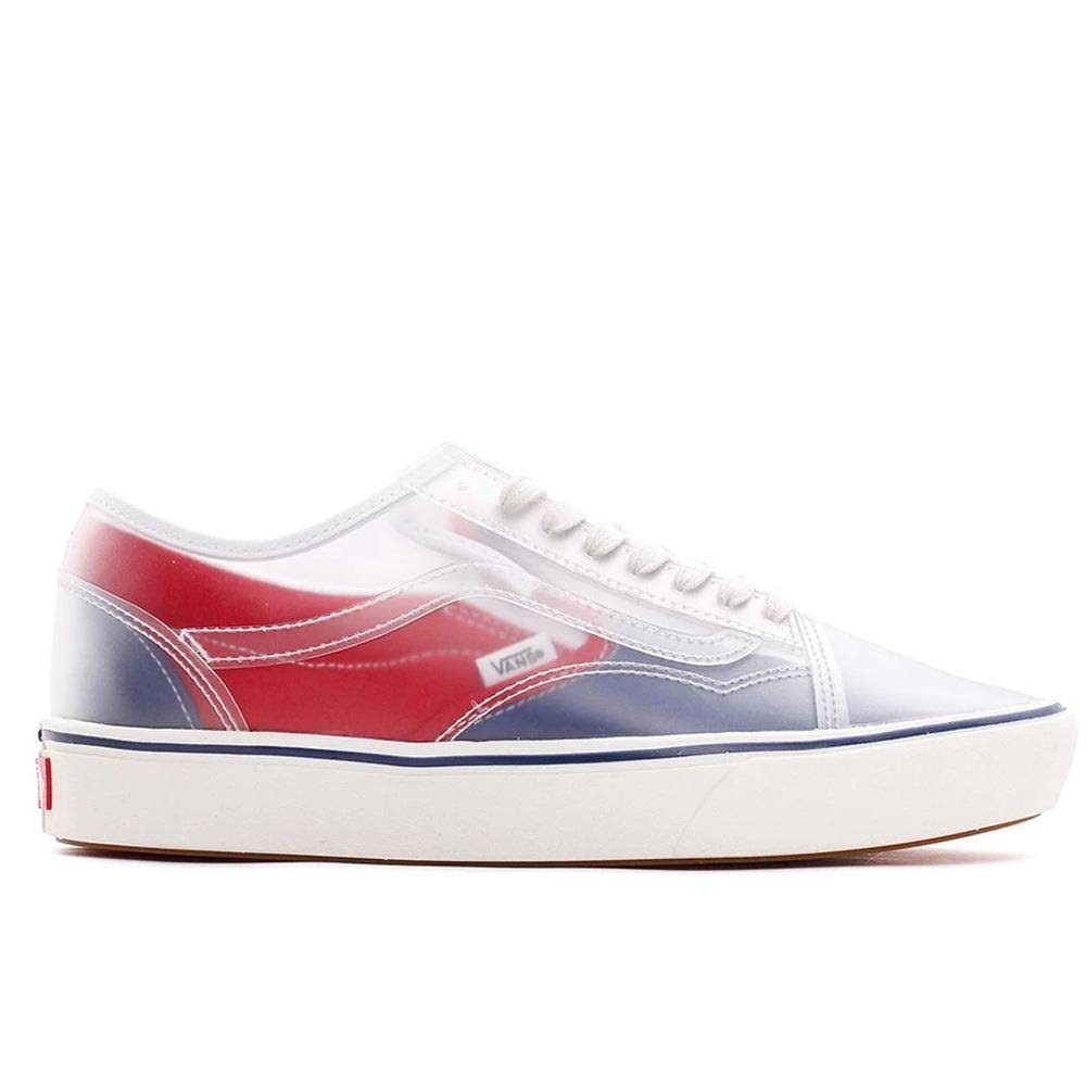Vans Slip-Skool Canvas & True Navy / Red 10.5 L704112
