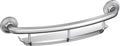 Chrome Curved Bath Safety Grab Bar with Built-in Shelf P363826