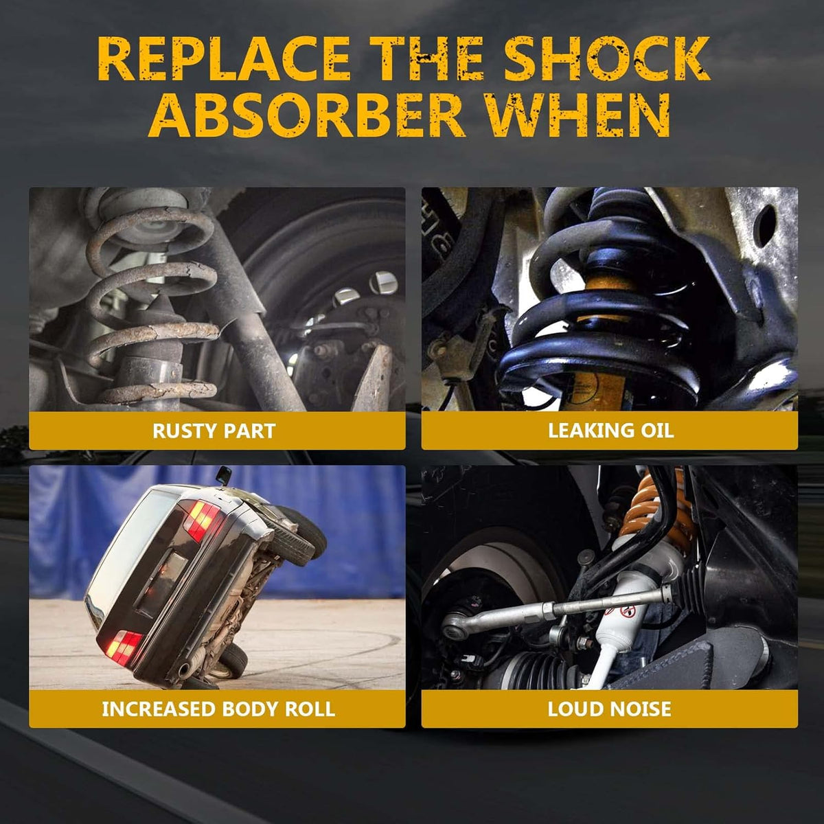Struts and Shocks Kit Shock Absorber for Sierra 1500 for Silverado 1500 V134