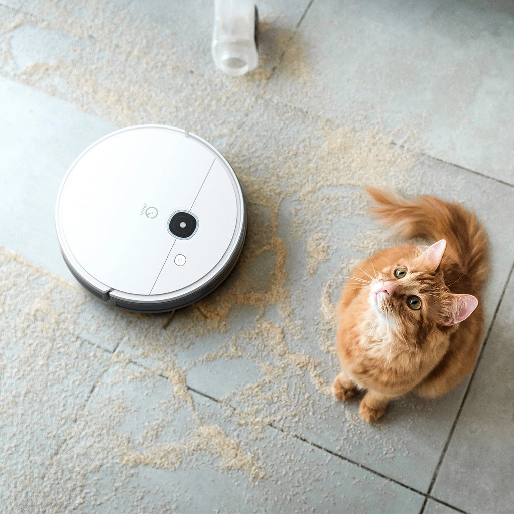 Robot Vacuum and Mop with Self Emptying Station J80457