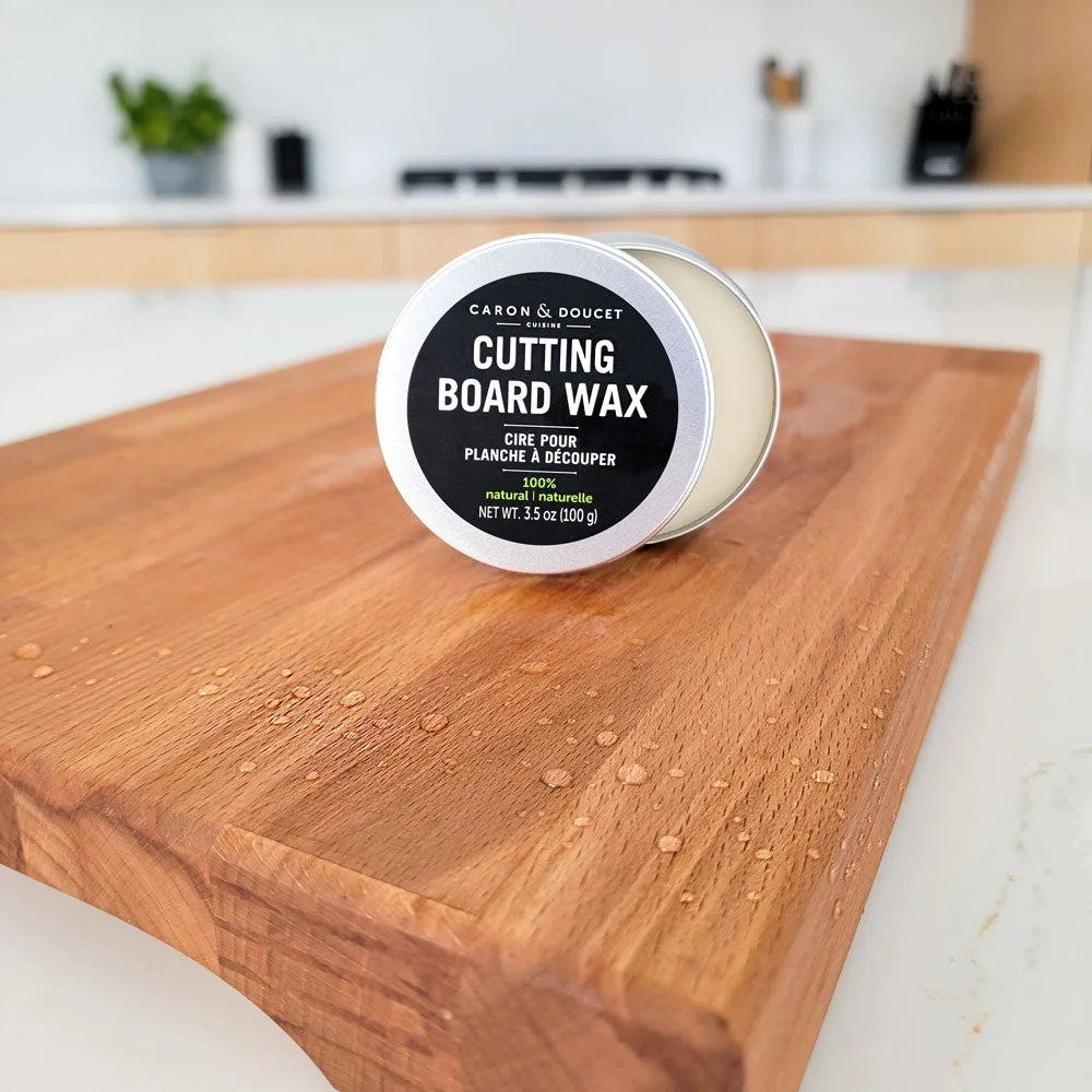 Cutting Board & Butcher Block Conditioning Oil & Wood Finishing Wax Bundle L379123