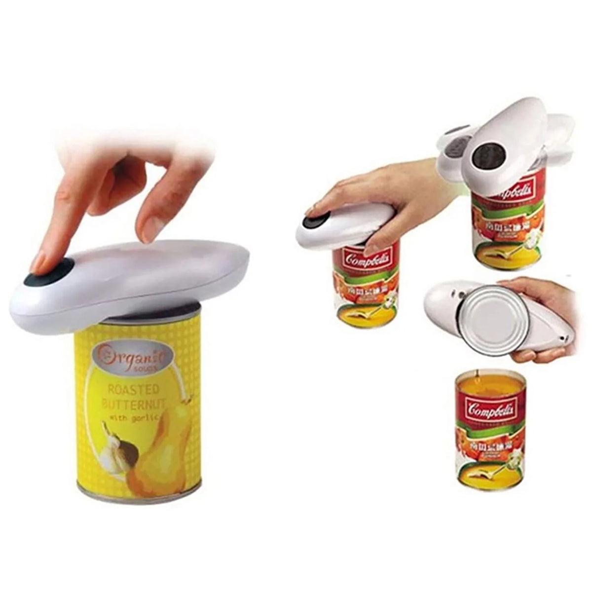 Electric Can Opener & Bottle Opener S4130