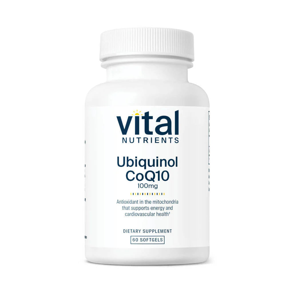 Ubiquinol CoQ10 100mg 60vc D442