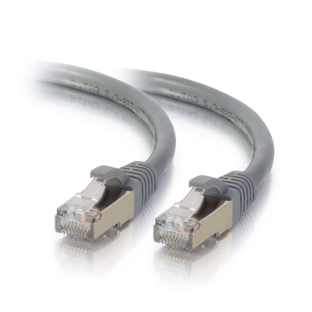 150ft Cat5e Molded Shielded (STP) Network Patch Cable Gray D251304