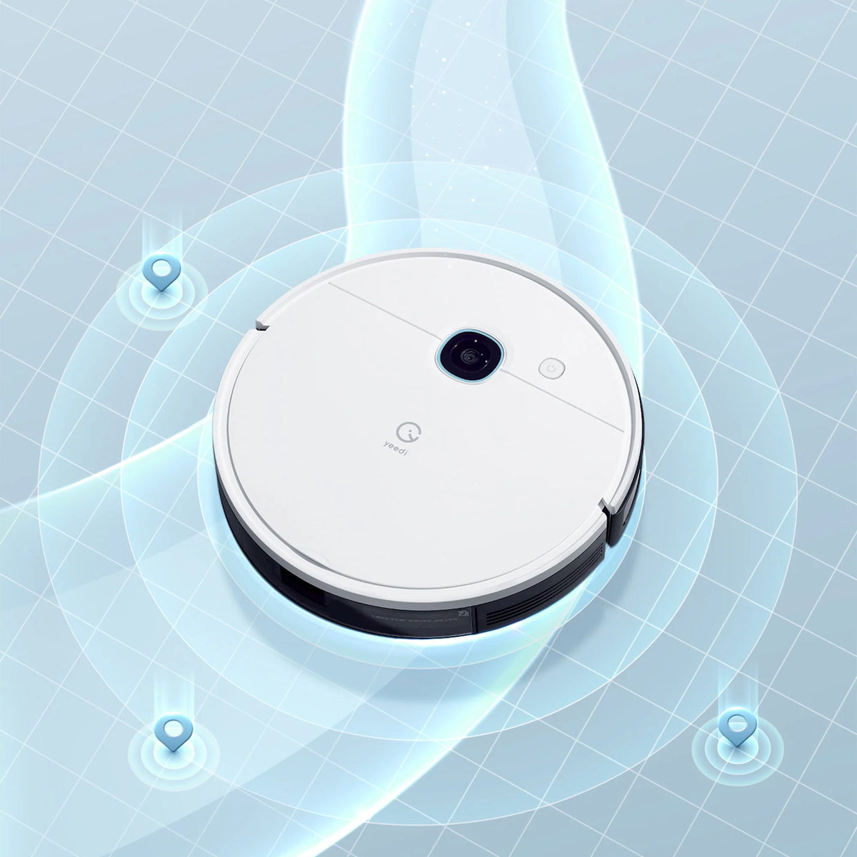 Robot Vacuum and Mop with Self Emptying Station J80457