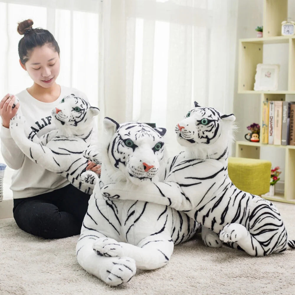 White Plush Toy Tiger E758