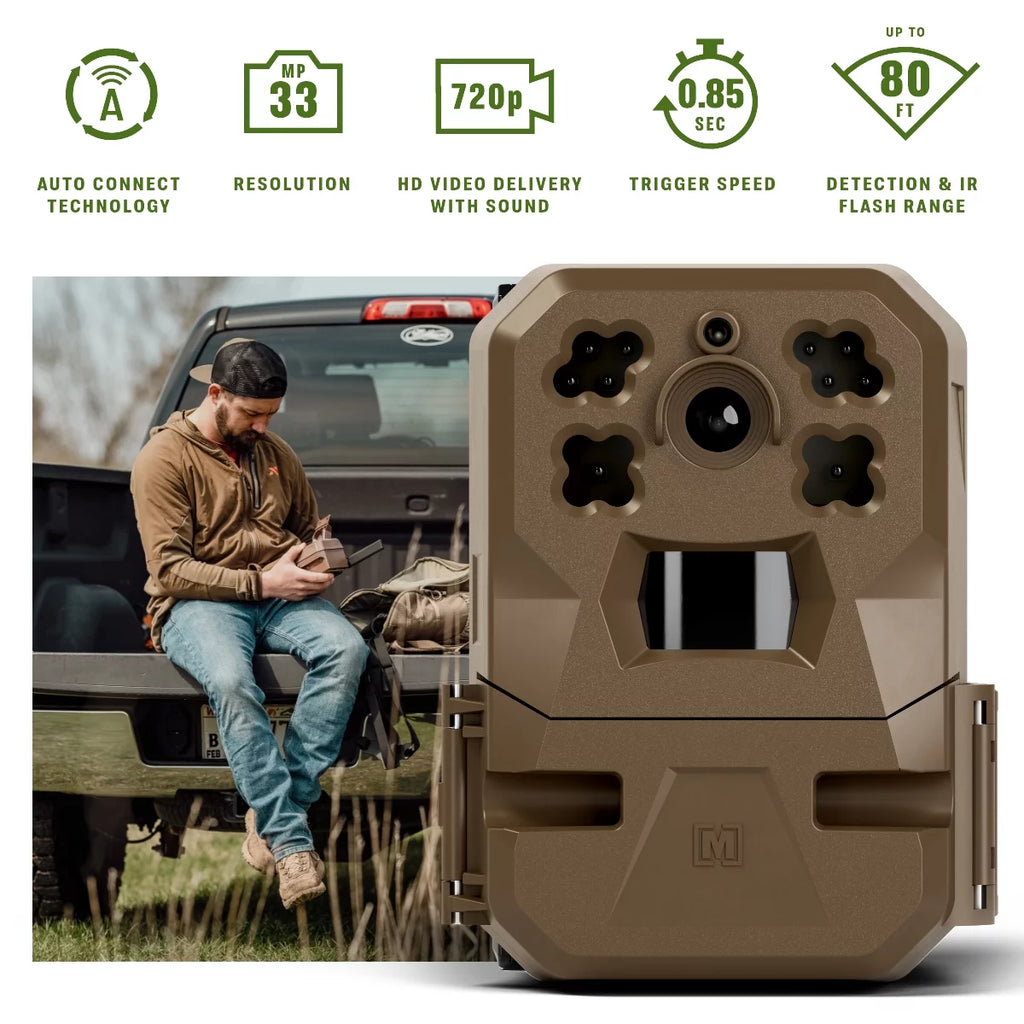33MP Cellular Trail Camera with Built-in Memory (2-Pack) K358712