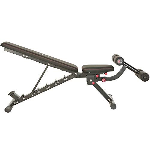 Adjustable Weight Bench for Incline Decline Strength Training F971