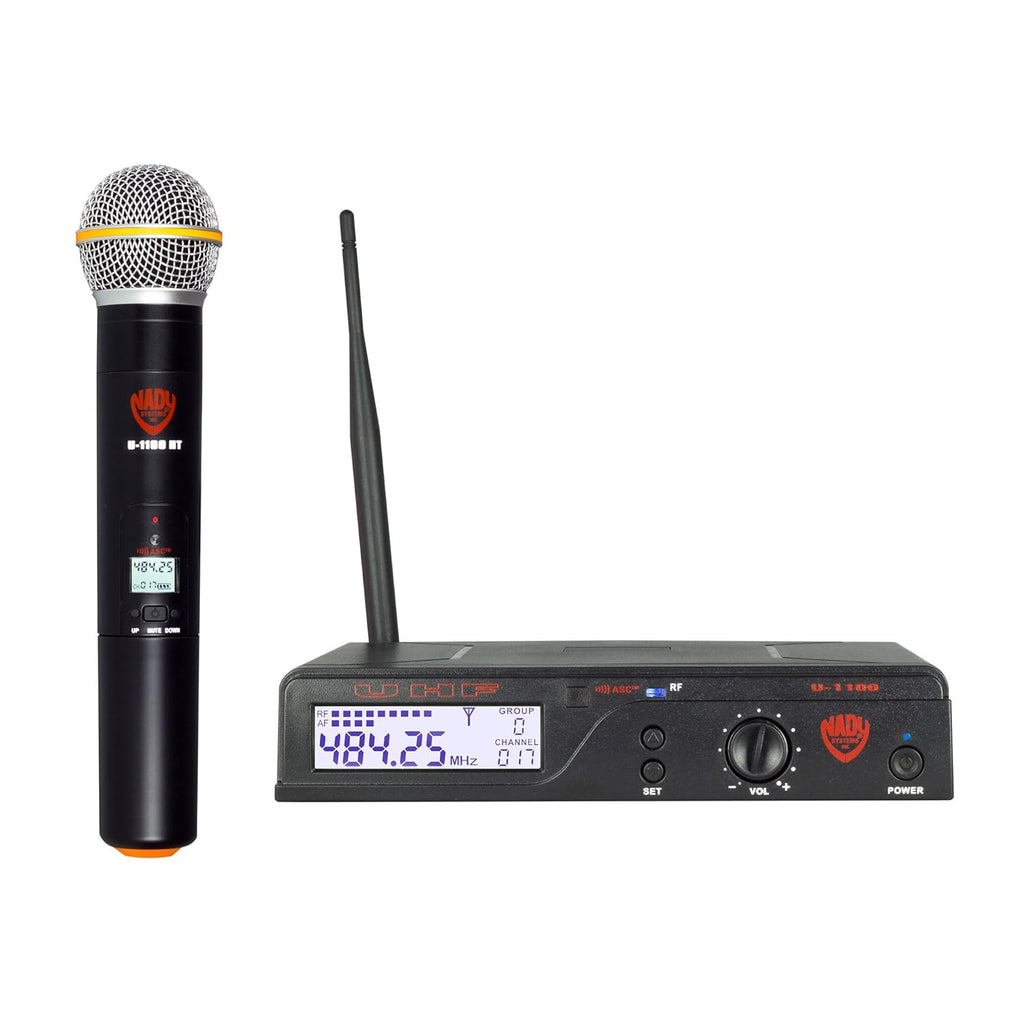 UHF Wireless Lavalier Microphone and Instrument/Guitar System L84741