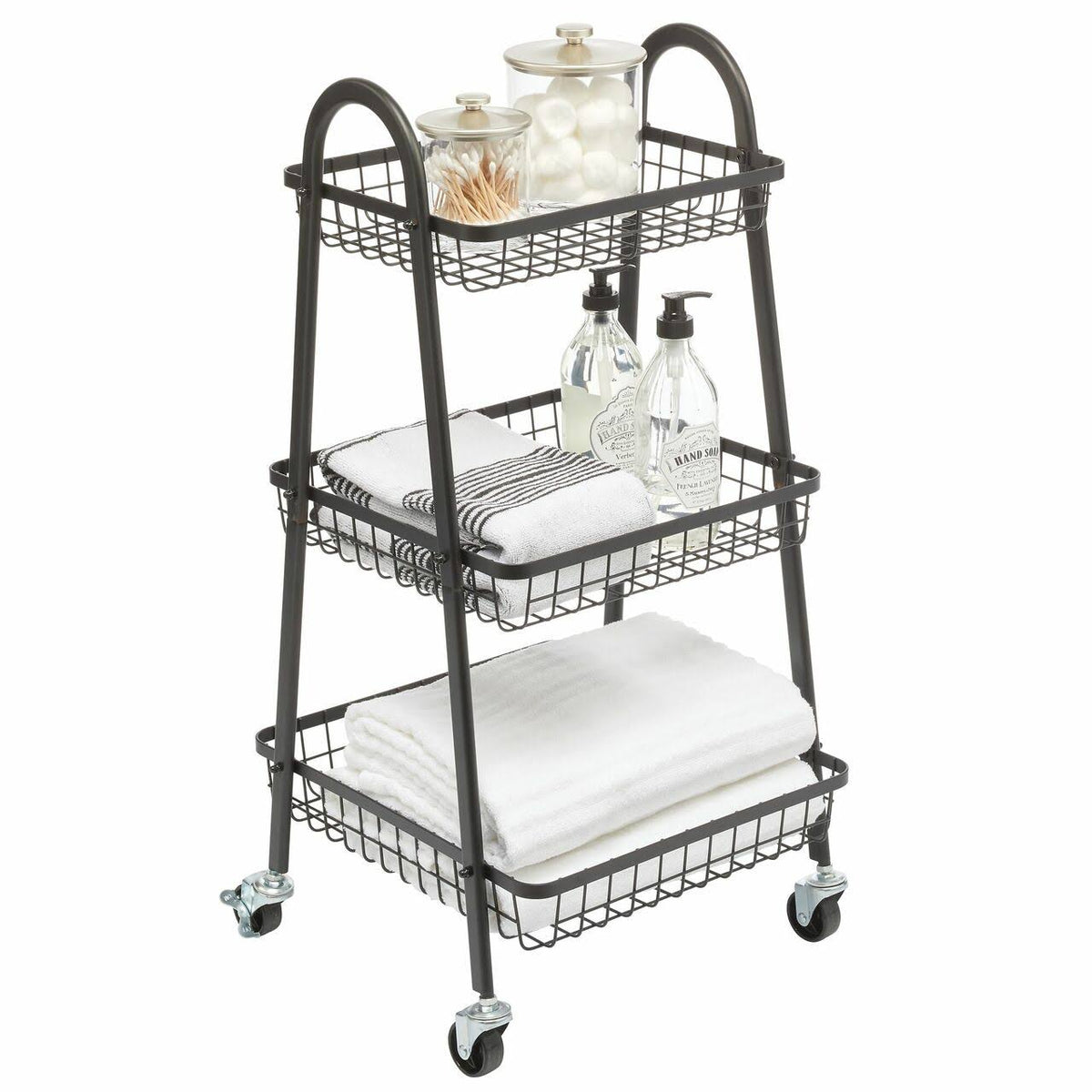 3 Tier Metal Storage Cart P45404
