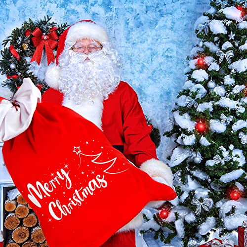Jumbo Velvet Santa Gift Bags with Drawstring N446770