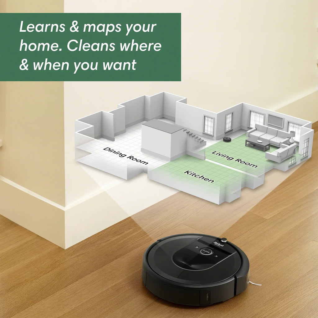 Wi-Fi Connected Smart Mapping Robot Vacuum J241