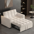 Off White Sleeper Sofa Couch Bed P34770