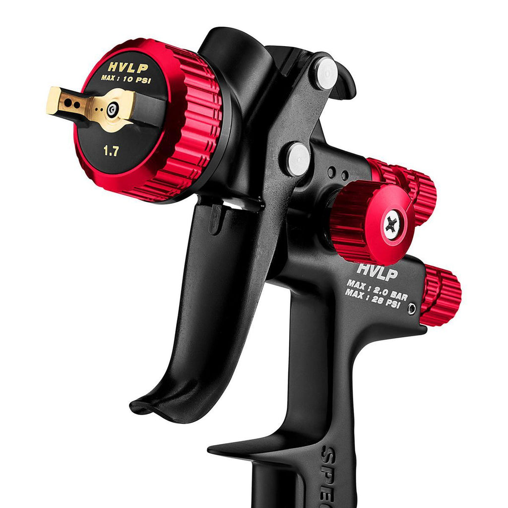 HVLP Gravity Feed Spray Gun with Side Fan Control C81580