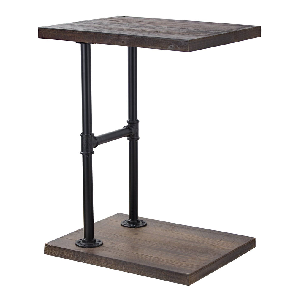 Brown Wood End Side Table L863169