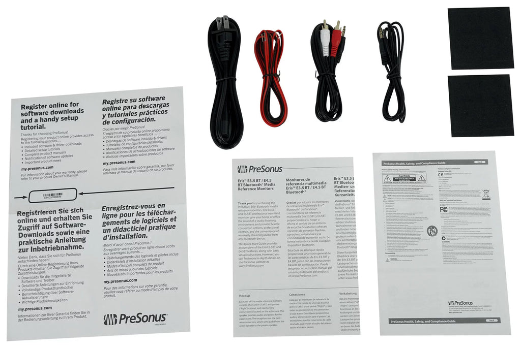 4.5-Inch Near Field Studio Monitors with Bluetooth D166957