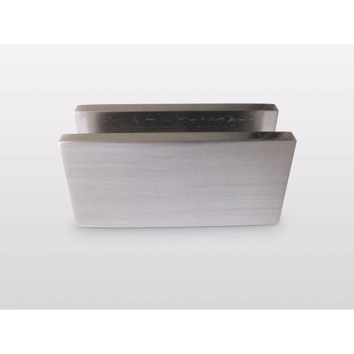 Frameless Shower Door Single Fixed Panel Brushed Nickel V821503
