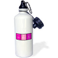 Pink Straw Water Bottle, 21-ounce X14285