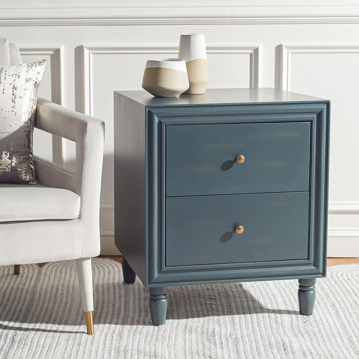 Teal Accent Table B5961