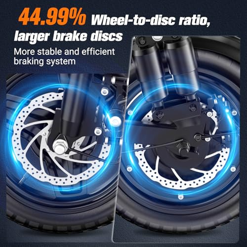 Electric Scooter with Seat, Foldable, 900W Peak Power, 20MPH, 28-Mile Range, Dual Disc Brakes, 330lbs Max Load Y311564