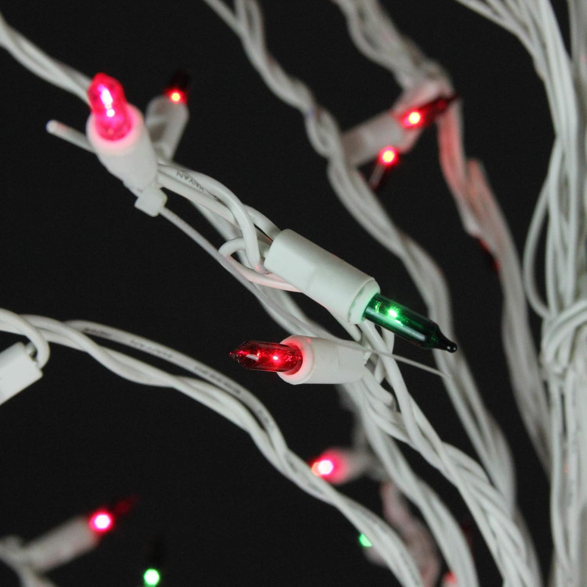 White Cascade Twig Tree Christmas Outdoor Decoration Q71738