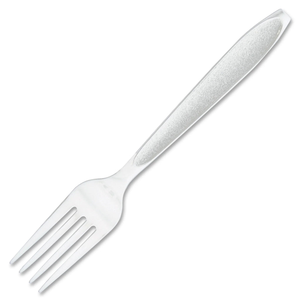 White Plastic Forks, 500 Ct C24257