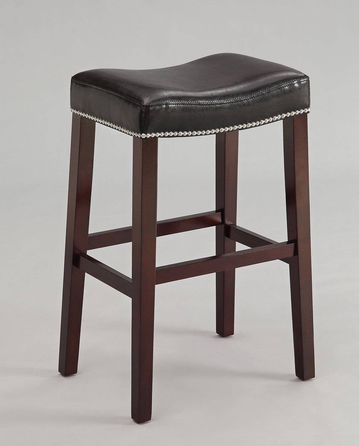 Black Bar Stool Set of 2 T92685
