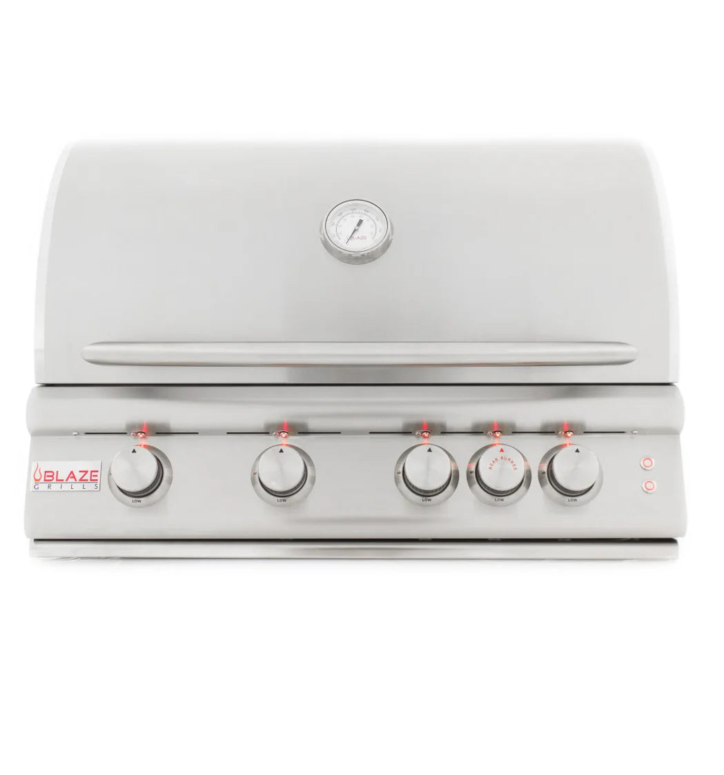 32 in. 4-Burner Built-In Natural Gas Grill F589
