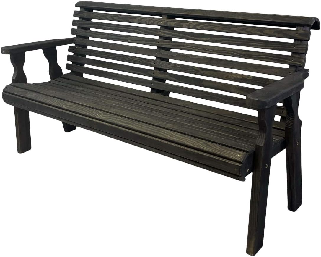 Heavy Duty 800 Lb Pressure Treated Garden Bench D49927