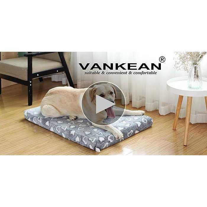 Reversible Dog Crate Mat with Removable Washable Cover Z308