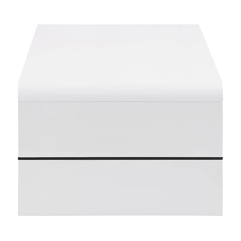 White High Gloss Wood Coffee Table E538