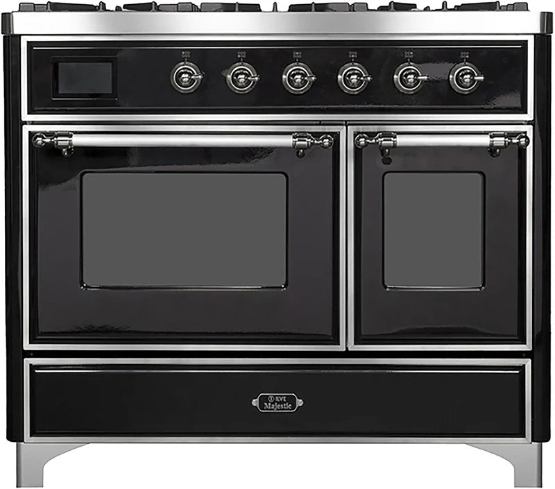 Glossy Black Dual Fuel Propane Gas Range B906608