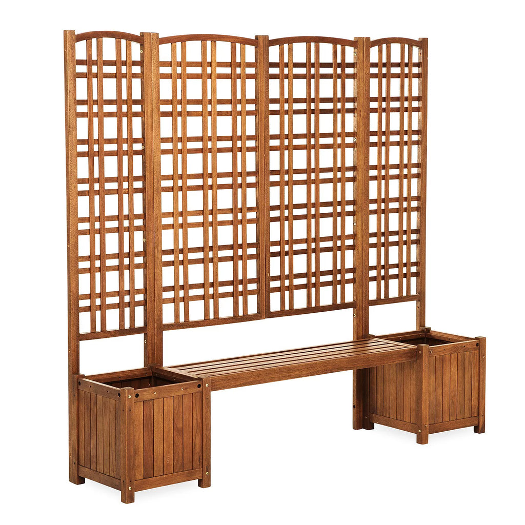 Large Outdoor Eucalyptus Privacy Trellis U533