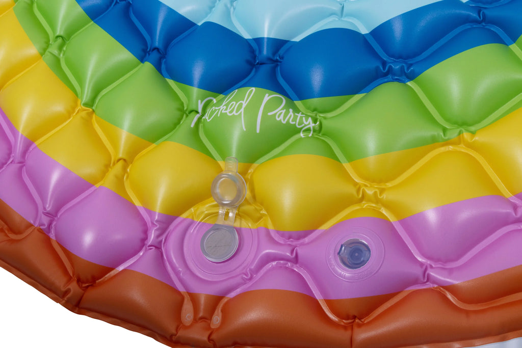 Blue Ombre Round Inflatable Swimming Pool A591