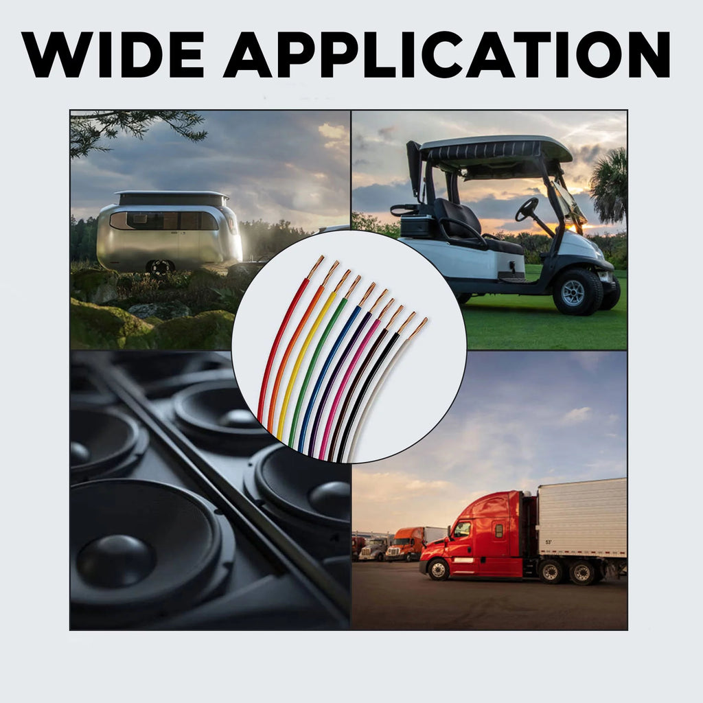 16 Gauge Automotive Primary Wire 8 Color 500ft K287