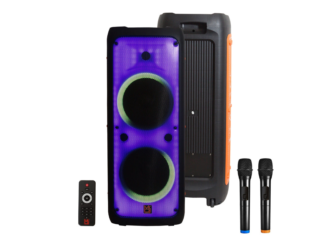 Portable Dual 12 3-Way Powered PA Loudspeaker P18189