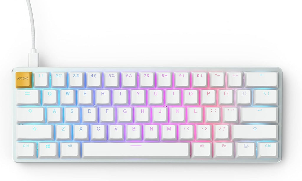 TENKEYLESS 87 Key RGB LED Backlit Mechanical Gaming Keyboard F9839