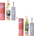 Set of 2 Crystal Water Bottles 19oz with Changeable Crystals V76144