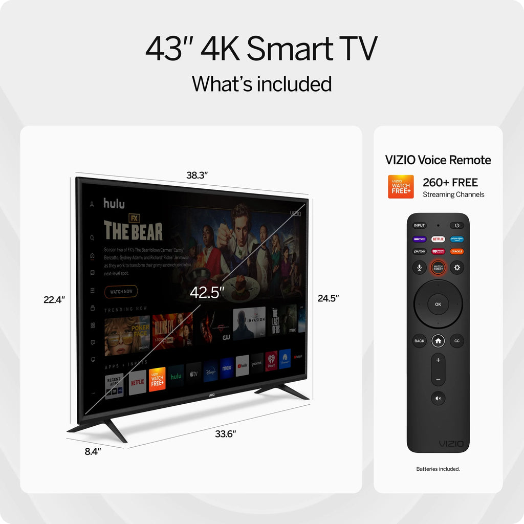 43 Class 4K UHD LED Smart TV Y463689