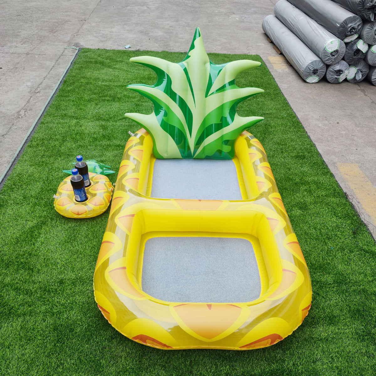 Pineapple Inflatable Water Hammock Floating Bed G694034