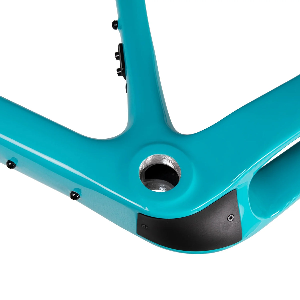 Blue Carbon Gravel Bike Frameset Q83501