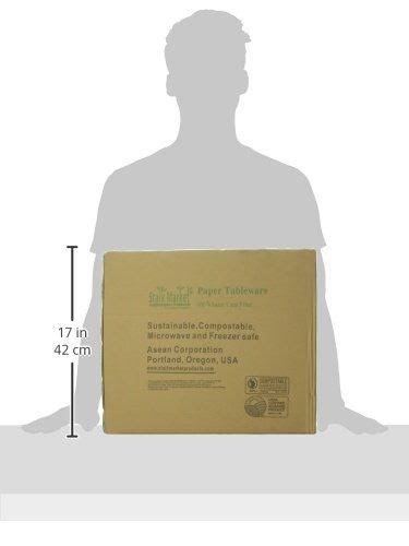 100% Compostable Sugar Cane Fiber Food Container, 7-Ounce, 600-Count P426674