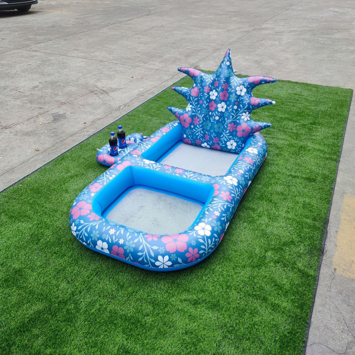 Pineapple Inflatable Water Hammock Floating Bed G694034
