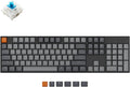 White LED Backlit Hot-Swappable Mechanical Keyboard V611