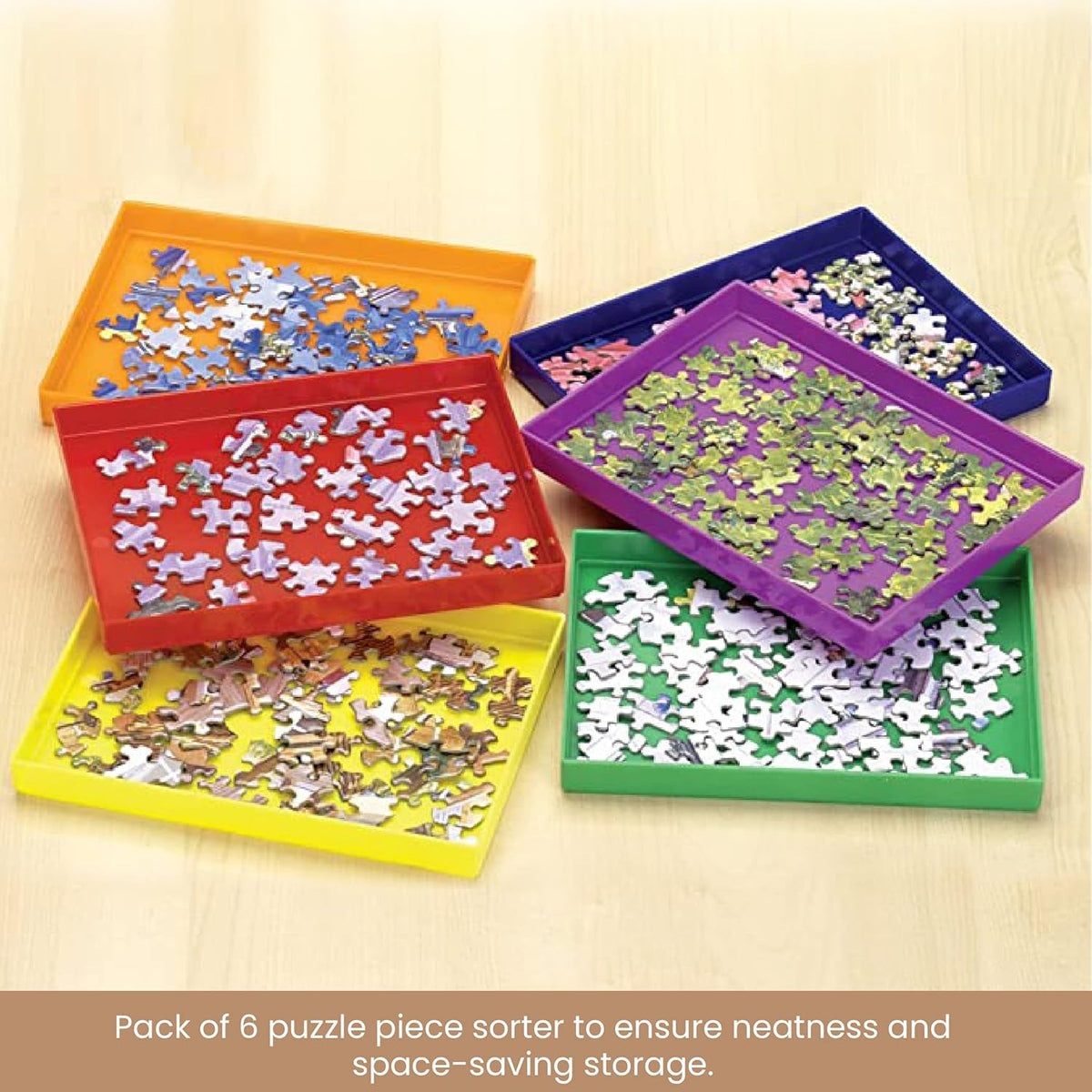 Stackable Sorting Trays - Pack of 6 Q2332