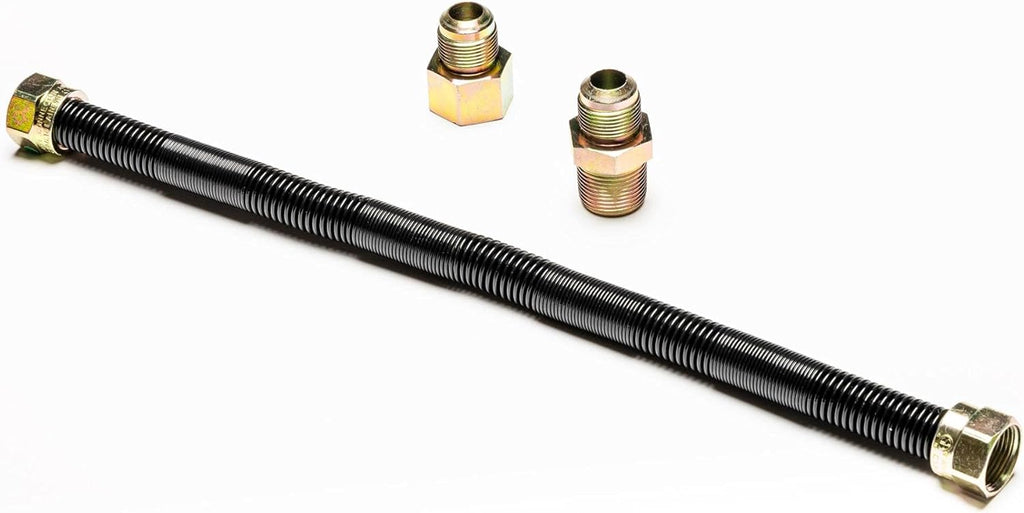 Black Non-Whistle Gas Flex Line C37947