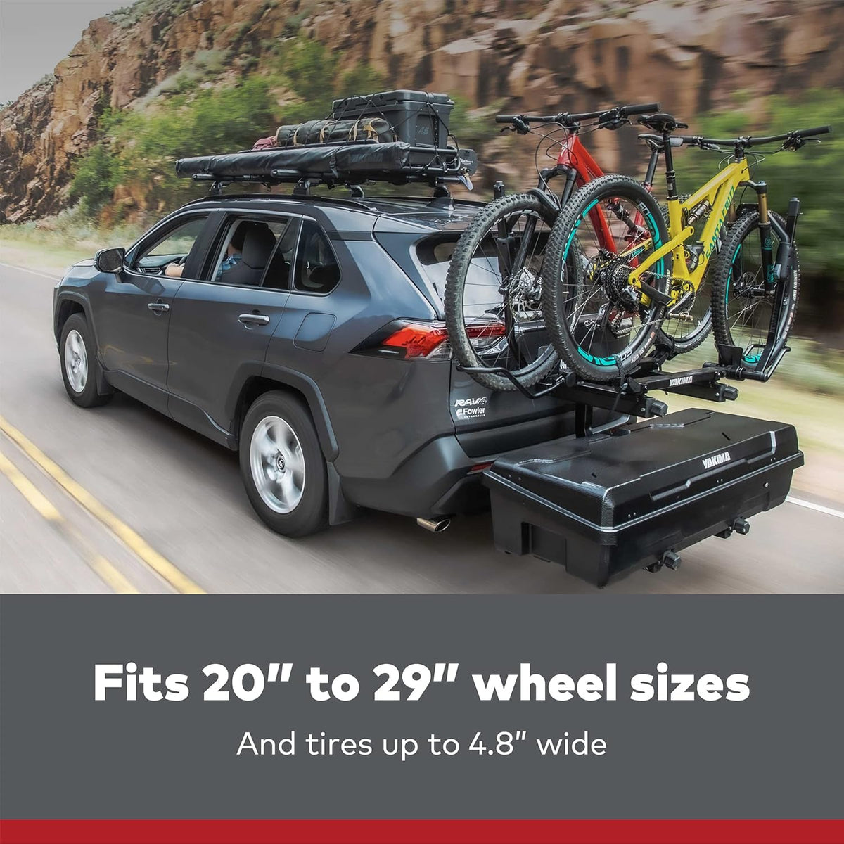 2 Bike Mount Accessory for EXO Hitch Rack System P7511