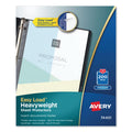 Letter Nonglare Poly Sheet Protectors, 200/Box Q3459