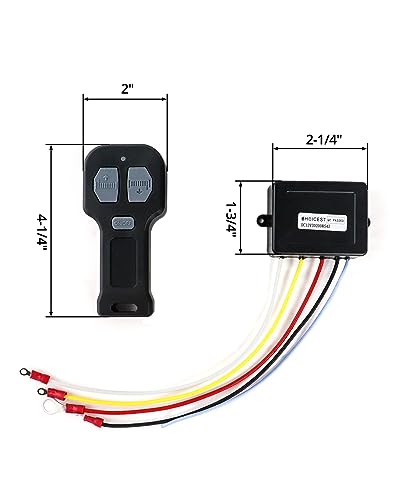 12V Wireless Winch Remote Control 2 Pack D9401